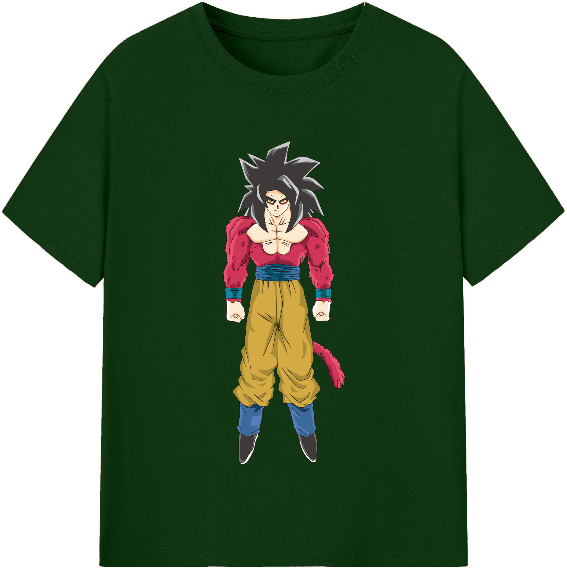 （画像用） ドラゴンボール 孫悟空（そん ごくう）Son Goku カカロット DRAGON BALL Kakarotto 綿100％半袖Tシャツ（フロントプリント）